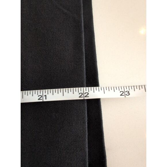 Tahari Woman Black Cotton Stretch Pencil Skirt Size 14 - Picture 6 of 6